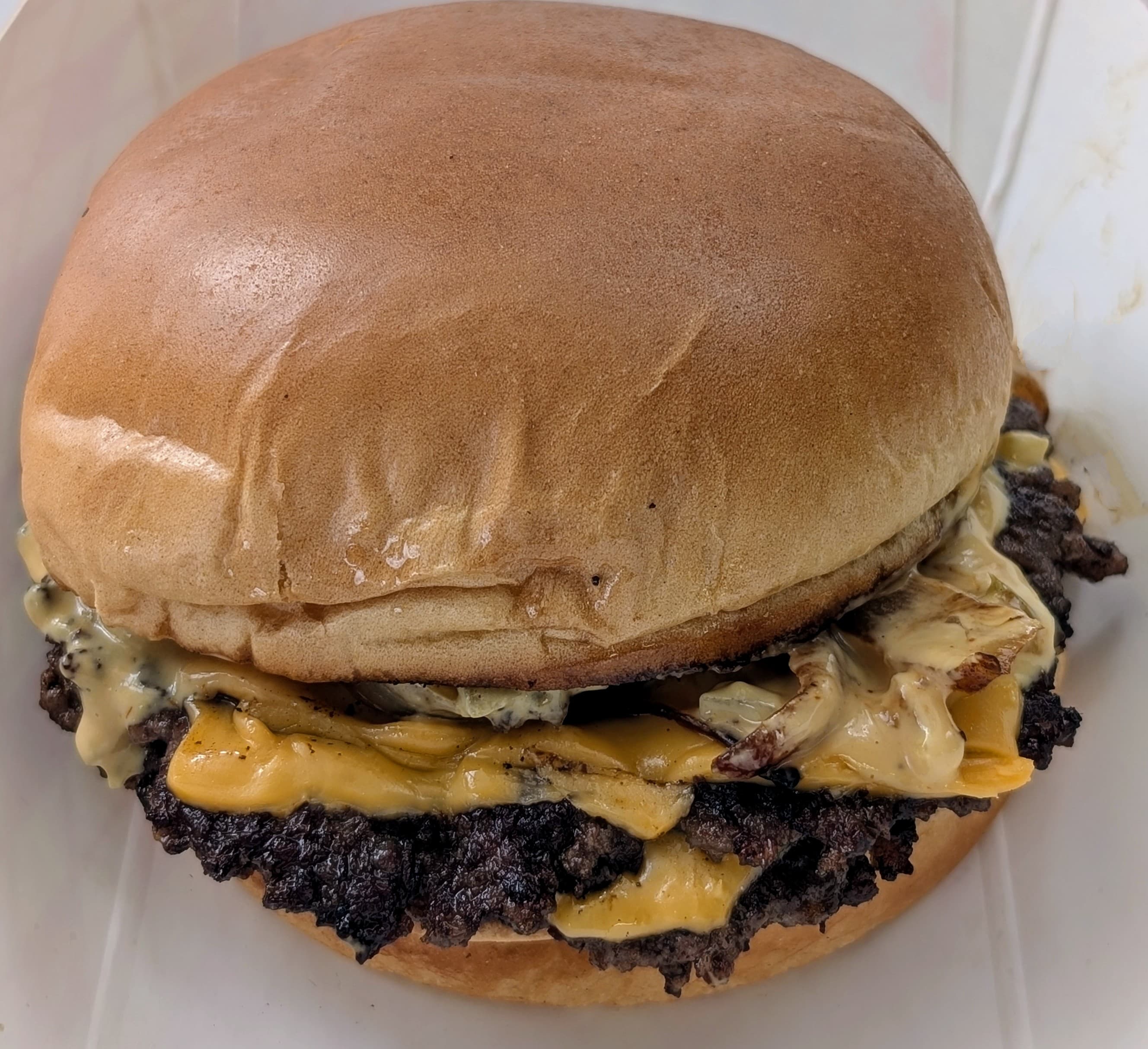 Spicy MTD Smash Burger